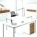 Furniture Office Desk Idea Plain On Furniture In Modern Home Charming White 27 Office Desk Idea