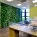 Office Feature Wall Unique On Throughout Using Artificial Plants GreenTurf Asia 2
