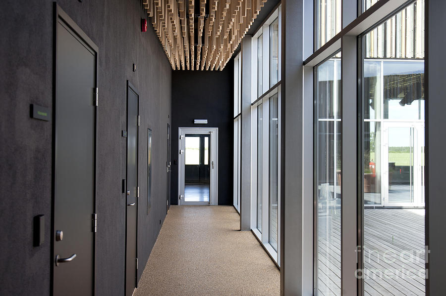  Office Hallway Nice On Within Modern Photograph By Jaak Nilson 3 Office Hallway