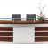 Office Office Reception Desk Innovative On Within Curved In Walnut Wood And White Finish With 9 Office Reception Desk