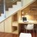 Office Under Stairs Charming On With Desk Design Ideas Staircase 3