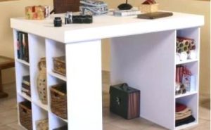 Office Work Table With Storage