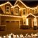 Outdoor Christmas Lights House Ideas Charming On Home Intended For Icicle Homemade 4