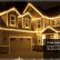 Outdoor Christmas Lights House Ideas Plain On Home For The Roof 5