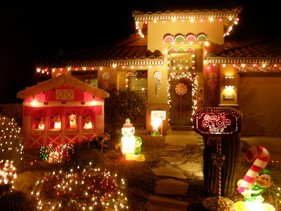 Home Outdoor Christmas Lights House Ideas Unique On Home And 15 Colorful Outrageously Themed DIY 21 Outdoor Christmas Lights House Ideas