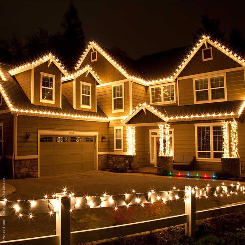 Home Outdoor Christmas Lights House Ideas Unique On Home Intended For Decorating 1 Outdoor Christmas Lights House Ideas