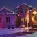Home Outside Christmas Lighting Ideas Creative On Home Regarding Outdoor Multicolored Roof Lights 11 Outside Christmas Lighting Ideas