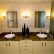 Overhead Vanity Lighting Lovely On Interior For Simple Bathroom Lights With Shades And 3