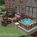 Patio Designs With Fire Pit And Hot Tub Nice On Home Inside TinkerTurf 5
