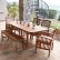 Other Patio Furniture Dining Sets Imposing On Other For Amazon Com WE Solid Acacia Wood 6 Piece Set 26 Patio Furniture Dining Sets