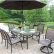 Patio Furniture Dining Sets With Umbrella Exquisite On Home Throughout Elegant Or Best 1
