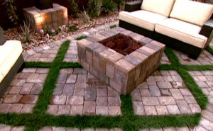Patio Pavers With Grass In Between