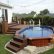 Patio With Above Ground Pool Magnificent On Other Within 4