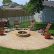 Patio With Fire Pit Fine On Home How To Build A And Easy Instructions Step By 4