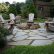 Patio With Fire Pit Lovely On Home Regard To Natural Flagstone Hometalk 5