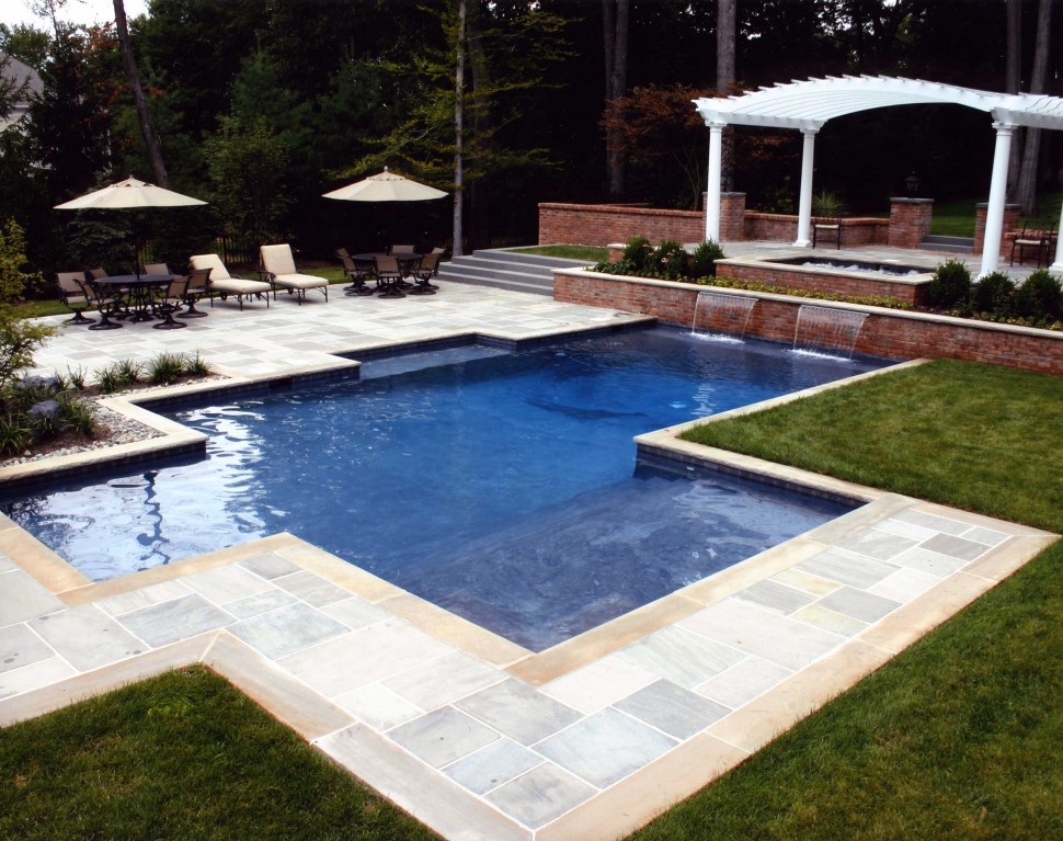 Home Patio With Square Pool Perfect On Home Pertaining To Amazing Swimming Ideas Furniture Glamorous 0 Patio With Square Pool