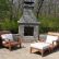 Paver Patio With Fireplace Perfect On Other Intended Designs F36X About Remodel Rustic Small 1