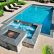 Pool Designs With Spa Excellent On Other Intended For Geometric And Jacuzzi Small Yard 3