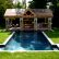 Other Rectangular Pool Designs With Spa Impressive On Other Inside Rectangle HomeLK Com 15 Rectangular Pool Designs With Spa