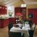Red Country Kitchen Decorating Ideas Charming On And Design Designs Rural 4
