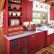 Kitchen Red Country Kitchen Decorating Ideas Excellent On With Regard To Barn Cabinets For Bright 13 Red Country Kitchen Decorating Ideas