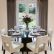 Round Dining Table Decor Modern On Interior And Decorative Room Transitional Design Ideas For French 1
