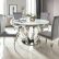 Round Glass Dining Table Stylish On Furniture Pertaining To Room And Chairs Endearing 3