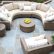 Furniture Round Sectional Sofa Bed Incredible On Furniture Pertaining To Circular Rounded Grey Curved 11 Round Sectional Sofa Bed