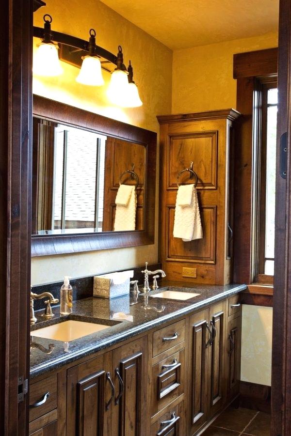Bathroom Rustic Bathroom Double Vanities Impressive On Intended Cabinets Medium Size Of 25 Rustic Bathroom Double Vanities
