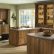 Rustic Cherry Kitchen Cabinets Contemporary On Intended For In Husk KraftMaid 1