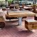 Furniture Rustic Wood Patio Furniture Fine On With Regard To Stylish Outdoor That Lasts 9 Rustic Wood Patio Furniture