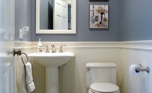 Simple Half Bathroom Designs