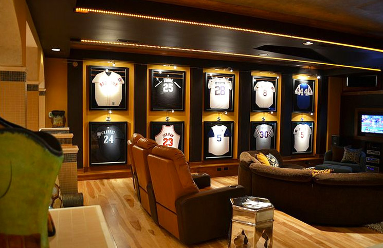 Interior Sports Man Cave Nice On Interior With Regard To Ideas For The Real Player In You 0 Sports Man Cave