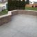 Stamped Concrete Patio With Wall Modern On Home Throughout Driveways Patios Foundations Decorative 4
