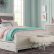 Teen Bedroom Sets White Modern On Intended For Amelia 5 Pc Full Panel 3