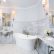 Traditional Marble Bathrooms Innovative On Bathroom Carrera White With Chandelier 2