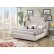 Tufted Upholstered Bed Wonderful On Bedroom Intended For Honesty Button With Acrylic Legs Sand Plush 4