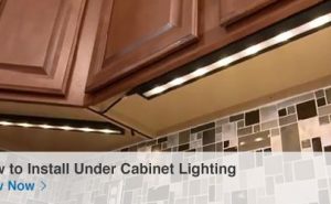 Undermount Cabinet Lighting