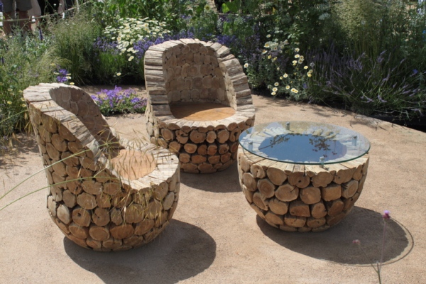 Furniture Unique Garden Furniture Contemporary On Within Outdoor Handmade From Oak Wood Home Design 0 Unique Garden Furniture