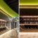 Interior Unique Restaurant Lighting Ideas Leds Beautiful On Interior For Design A Wall Of Hidden LED Lights Behind 21 Unique Restaurant Lighting Ideas Leds