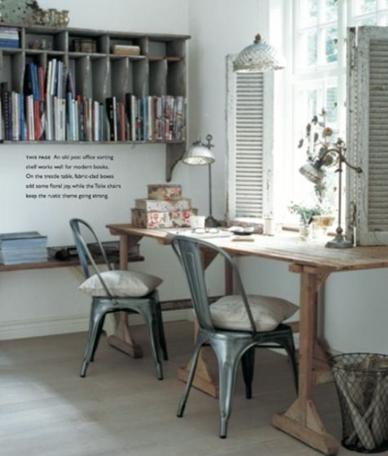 Office Vintage Office Decorating Ideas Magnificent On 45 Charming Home Offices DigsDigs 0 Vintage Office Decorating Ideas