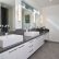 White And Gray Master Bathrooms Remarkable On Bathroom For 17 Classic 4