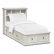 Bedroom White Bookcase Storage Bed Excellent On Bedroom Intended For Hanover Youth Full With Value City 15 White Bookcase Storage Bed