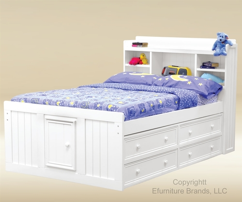 Bedroom White Bookcase Storage Bed Magnificent On Bedroom In Full Size Captains With Drawers 0 White Bookcase Storage Bed