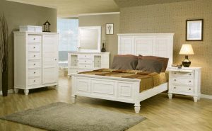 White Coastal Bedroom Furniture