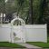 Home White Fence Ideas Creative On Home With Regard To Attractive Vinyl Fences As Economical Selection For Fencing 22 White Fence Ideas