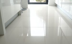 White Floor Tiles Design