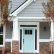 Home White Front Door Blue House Lovely On Home Within Remodelaholic Exterior Paint Colors That Add Curb Appeal 6 White Front Door Blue House