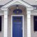 White Front Door Blue House Unique On Home For 21 Cool Doors Residential Homes 1