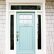 Furniture White Front Door With Glass Plain On Furniture Throughout 21 Cool Blue Doors For Residential Homes 17 White Front Door With Glass